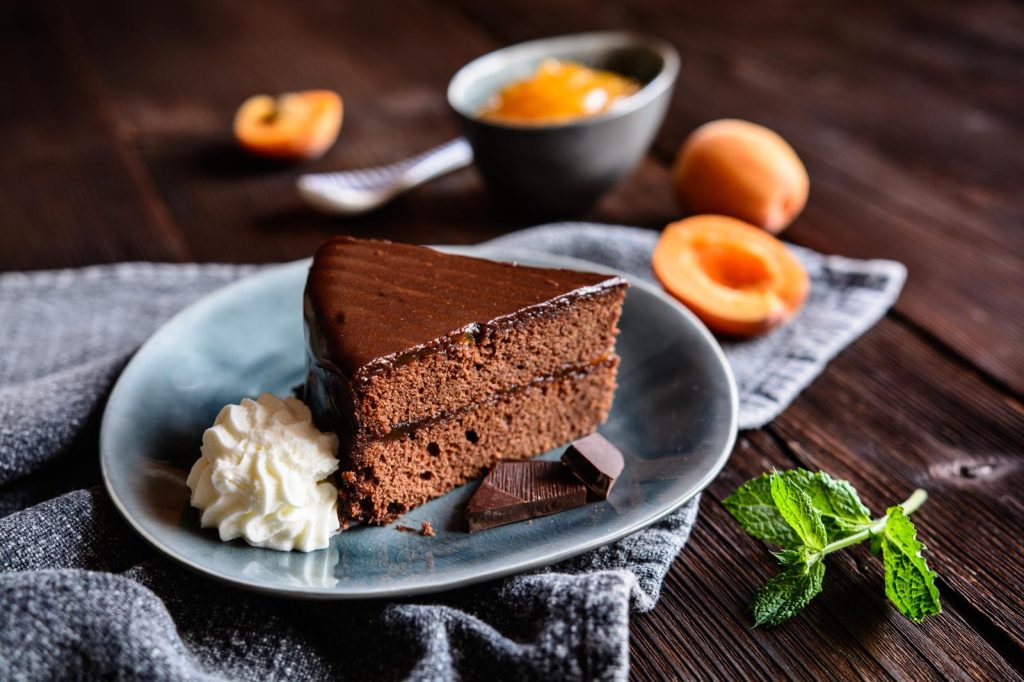 Torta menta e cioccolato