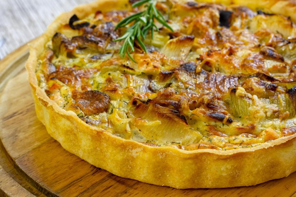 Torta salata vegetariana