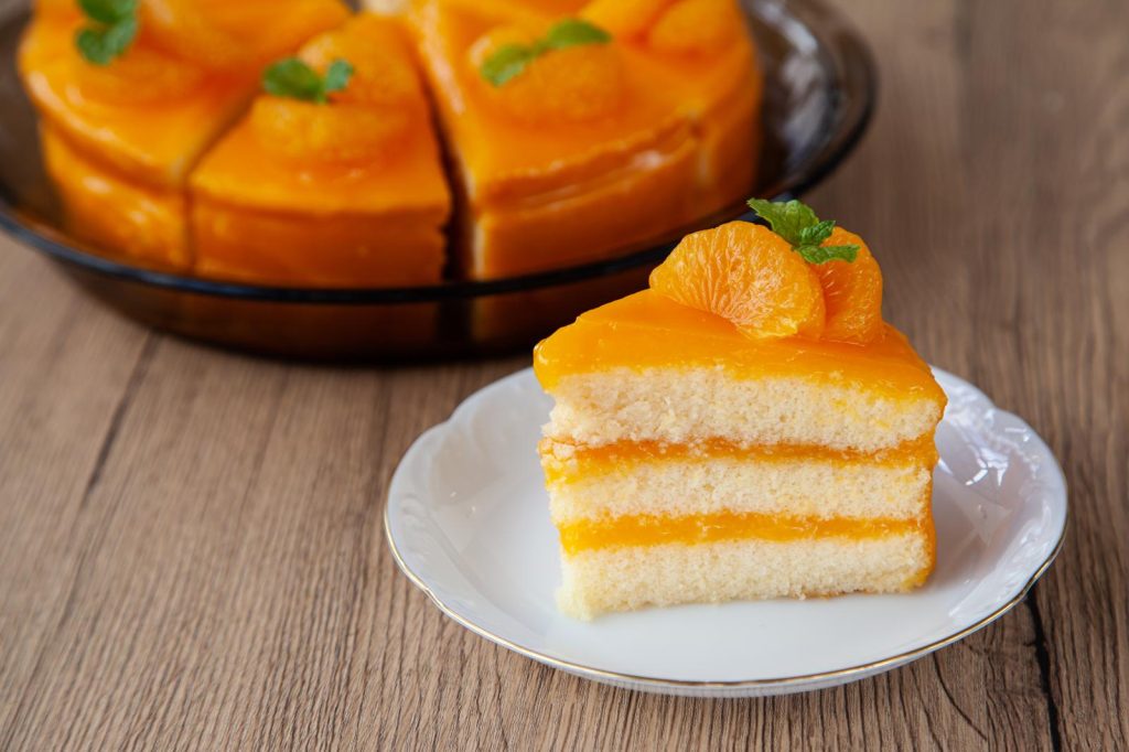 Torta soffice all'arancia