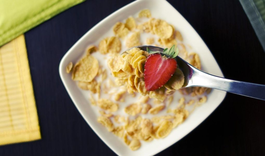 Calorie corn flakes