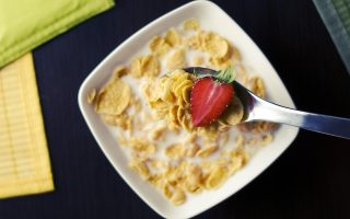 Calorie corn flakes