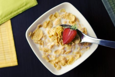 Calorie corn flakes