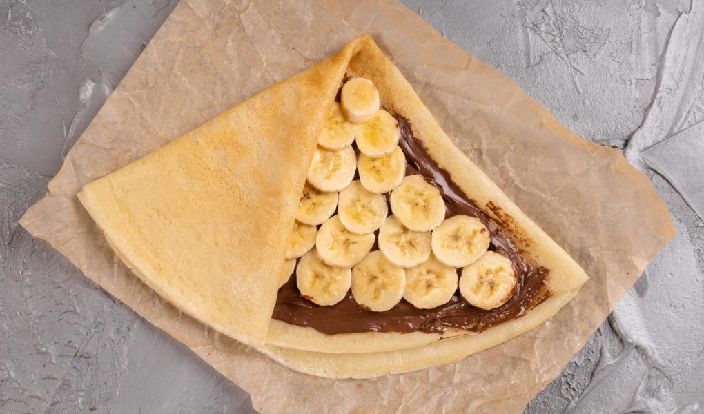 Calorie crepes nutella