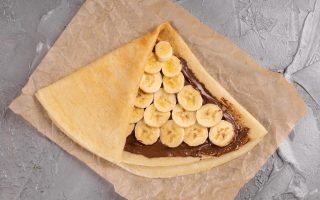Calorie crepes nutella