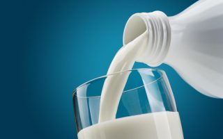 Calorie latte parzialmente scremato
