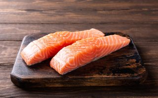 Calorie salmone fresco